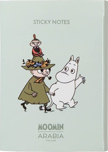 MoominArabia - Mummi klistrelapper sett karakterer grønn