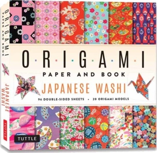 Japanese Washi Origami Paper and Book