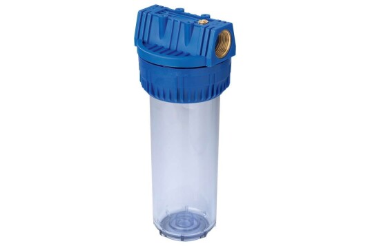 Filter 1 in langt, uten filterinnsats Filter 1 in langt, uten filterinnsats