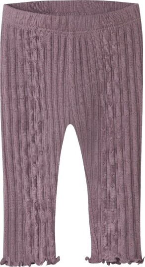 Name It Leggings Ull/Silke Rib NbfWossa Paddehatter Name It 1 år (80) Leggings Ull Lilla Name It Leggings Ull/Silke Rib NbfWossa Paddehatter Name It 1 år (80) Leggings Ull Lilla