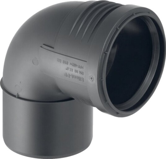 Geberit 40 mm x 87,5° Bøyning Silent PP
