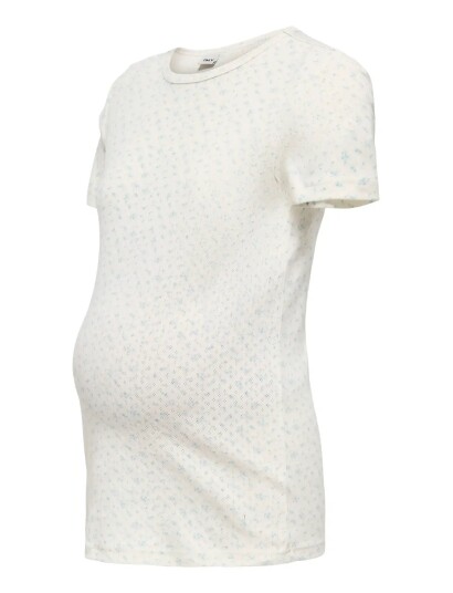 Only Maternity Olmmadison S/S O Neck Baby Tee Jrs White L Only Maternity Olmmadison S/S O Neck Baby Tee Jrs White L
