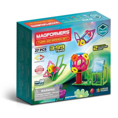 MAGFORMERS Twinkling Garden Set