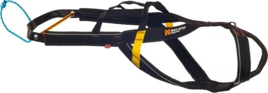 Non-Stop Dogwear Nansen Pinnesele for hunder - Trekksele str. 6,5 Svart