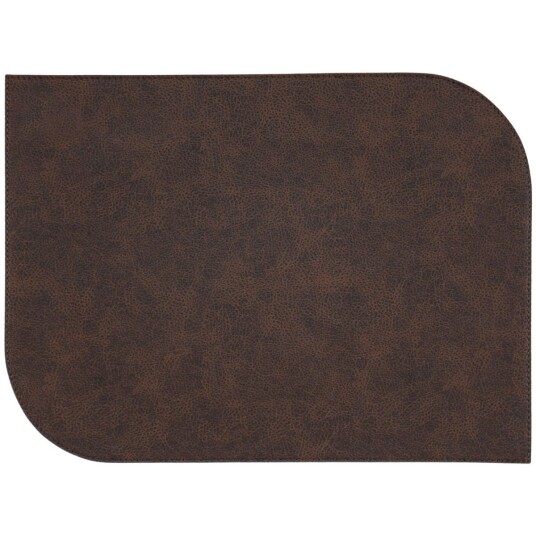 ERWIN M. Bordbrikke Shana 2 runde hjørner; 32.5x44 cm BxL; Brun/Gråbrun/taupe; Rektangulær; 6 Stykk / Forpakning