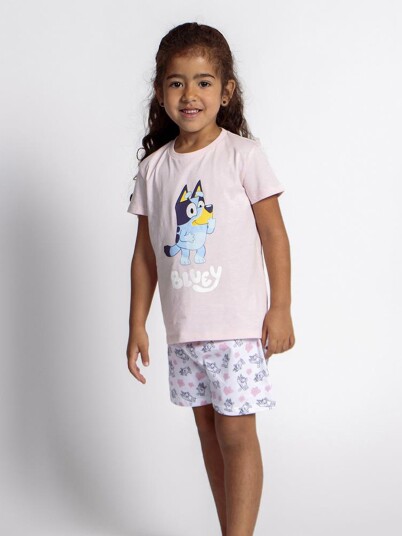 Bluey Pysjamas Rosa 104 110