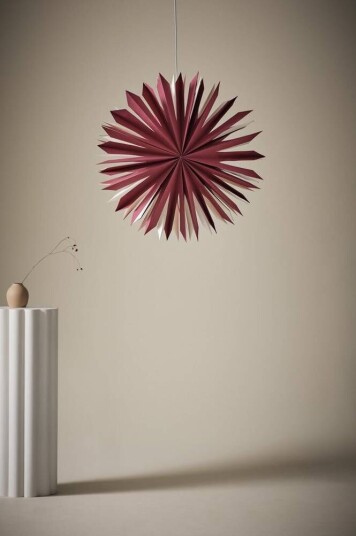 Jotex SIRIUS julestjerne, diameter 60 cm Rød 1690328-06-0 1690328-04-0