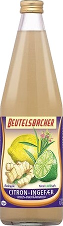 Beutelsbacher Sitron Ingefær limonade drikk Ø