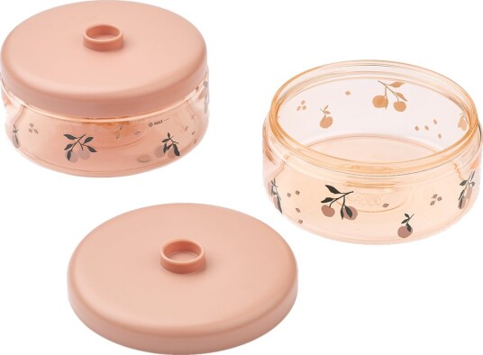 Liewood Dominique barnematglass 500 ml 2 pakning Peach sea shell
