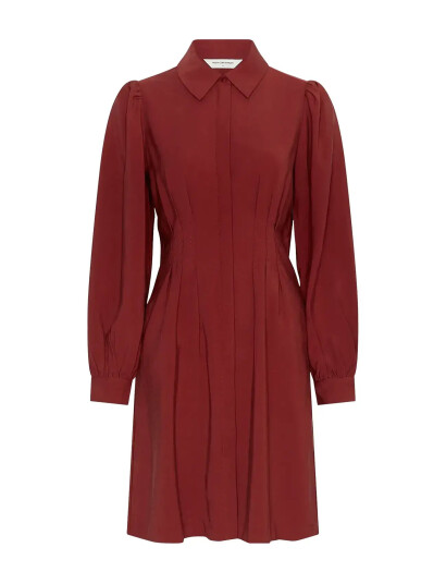 MSCH Copenhagen Mschelsa Asana Dress - Burgundy - XS MSCH Copenhagen Mschelsa Asana Dress - Burgundy - XS