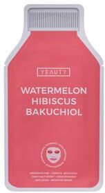 Yeauty Ansiktsmaske Watermelon/Hibiscus/Bakuchiol 1 stk. Yeauty Ansiktsmaske Watermelon/Hibiscus/Bakuchiol 1 stk.