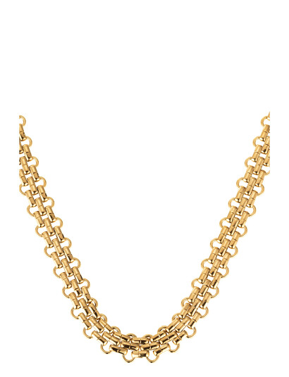 BY JOLIMA Jackie Necklace Gold |Guld |One Size x 42