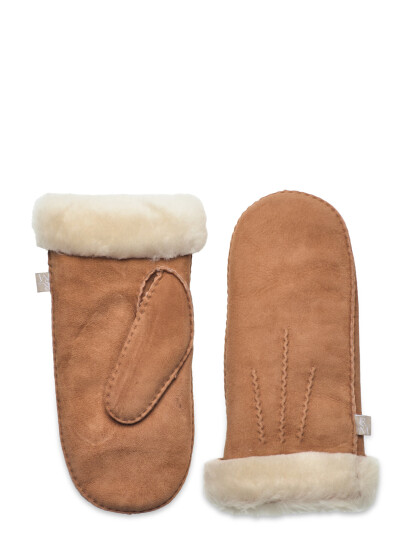 Rosemunde Rhsydney Shearling Stitch Mittens - Brown - XS/S Rosemunde Rhsydney Shearling Stitch Mittens - Brown - XS/S