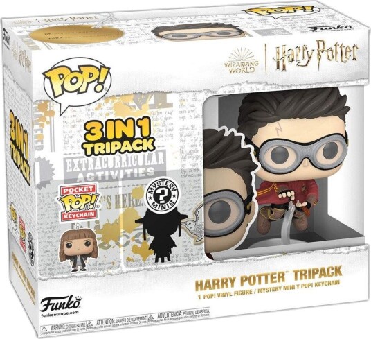 Northix Harry Potter Funko Tripack POP + Mystery Mini + Nøkkelring