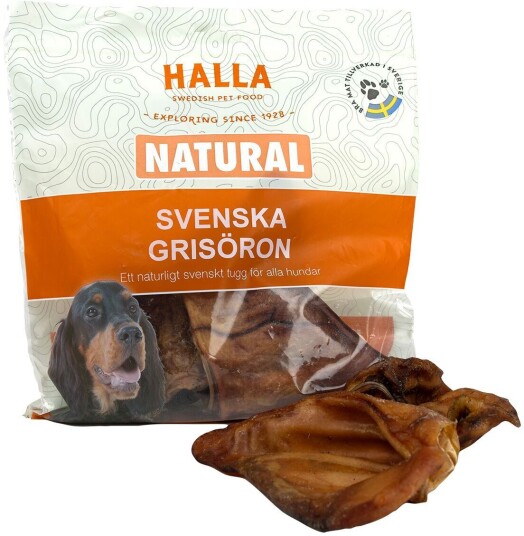 Halla Pet Food Halla Svenske Griseører 180 G
