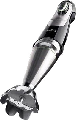 Braun Multiquick 9 MQ 9135XI - Håndmikser - 1.2 kW - premiumsvart / børstet rustfritt stål