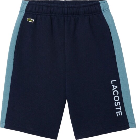 Lacoste Shorts Marine/kalkstein m. Logo Lacoste 3 år 98 Shorts Blå