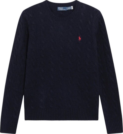 Ralph Lauren Polo Dame Strikkevarer Blå S