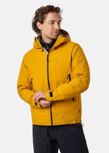 Swedemount Himalaya Shell Jacket II MUSTARD YELLOW S Regnjakker Swedemount Himalaya Shell Jacket II MUSTARD YELLOW S Regnjakker