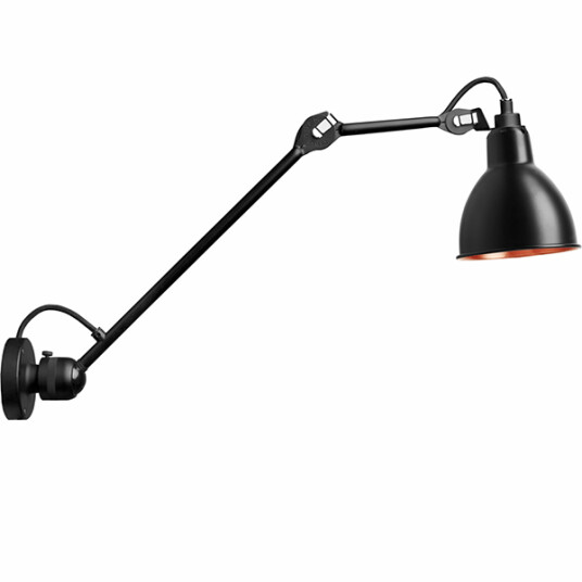 Lampe Gras N304 L40 Vegglampe Matt Sort & Matt Sort/Kobber Hardwired Lampe Gras N304 L40 Vegglampe Matt Sort & Matt Sort/Kobber Hardwired