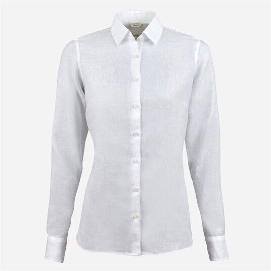 Stenströms Sofie Linen Shirt - White