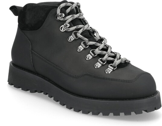 Garment Project Dune Mid   Black Crazy Horse Leathe   BLACK   47