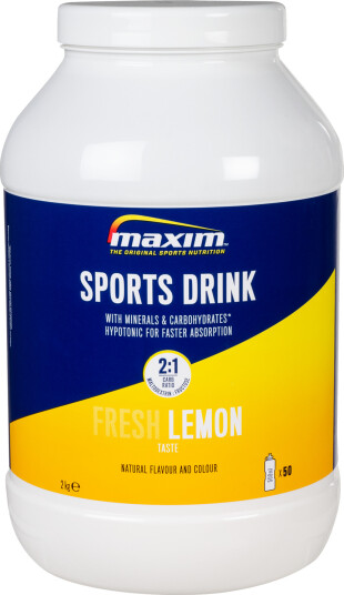 Maxim Sportsdrikke Sitron 2 Kg, sportsdrikke 2kg Lemon