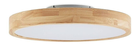 Lindby Lanira LED-taklampe av eiketre, 50cm Lindby Lanira LED-taklampe av eiketre, 50cm