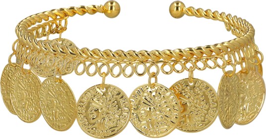 Boland Party Partners Myntarmbånd Gull Orientalsk One size 64544