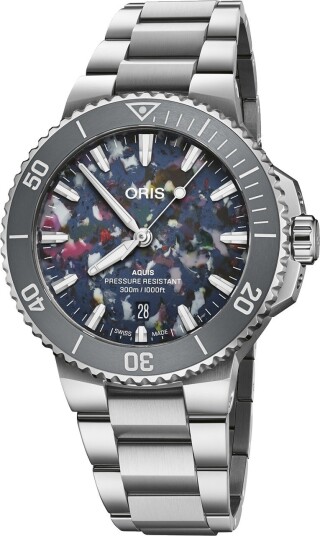 Oris Herreklokke 01 733 7787 4150 07 8 22 04PEB Aquis Upcycle