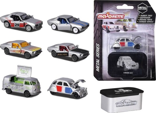 Majorette Metal Series Kjøretøy assortert