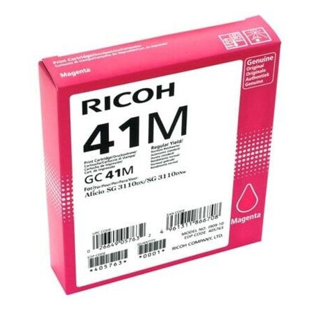 Ricoh blækpatron - Blekkpatron Rød