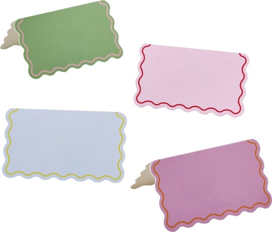 Club Green Hootyballoon Plasseringskort Bright Banquet 8-pakning HBBB210