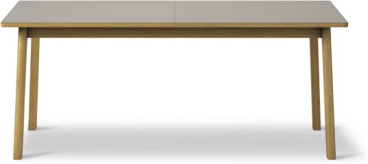 Fredericia Furniture - 6491 Ana Table Almond/oak Soap 180 Cm Spisebord Arde Brun Laminat/tre
