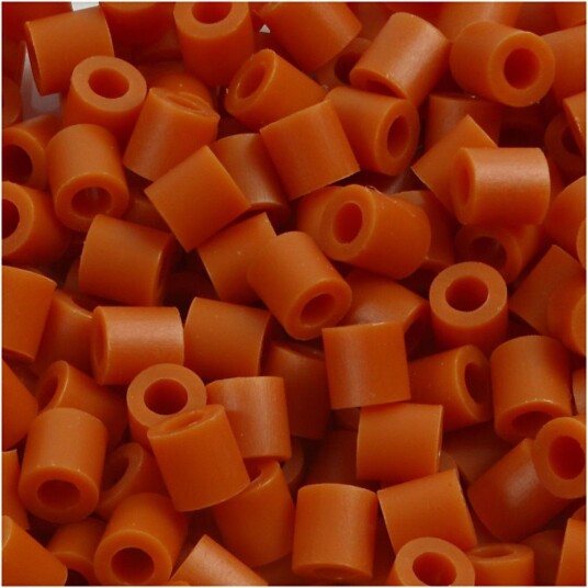 Nabbi Photopearls, Str. 5x5 Mm, Hullstr. 2,5 Mm, 6000 Stk., Rødbrun (5)