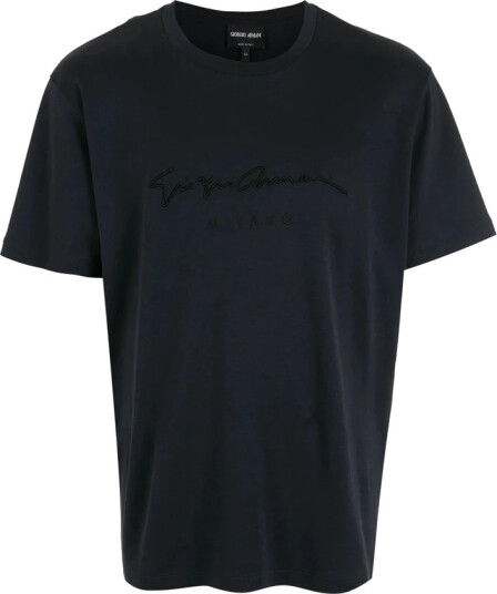 Giorgio Armani Herre Topper Blå L,