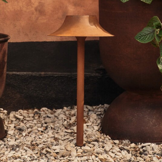Utelampe ferm LIVING Brun / Rust Metall 46 Brun / Rust