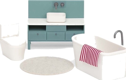 Dukkehus Lundby baderomsett Dukkehus Lundby baderomsett