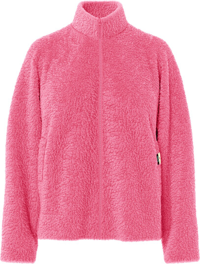 Pieces Pckatty Teddy High Neck Jacket Noos Bc Pink XS