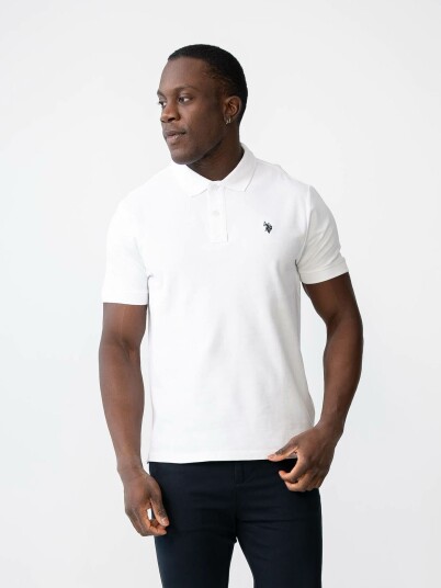 U.S. Polo Assn. Alfred Polo Hvit XL