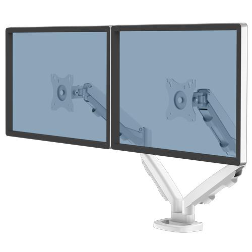 FELLOWES Eppa Doppel Monitorarm weiß FELLOWES Eppa Doppel Monitorarm weiß