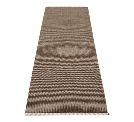 Pappelina Mono matte mørk brun 85x260 cm