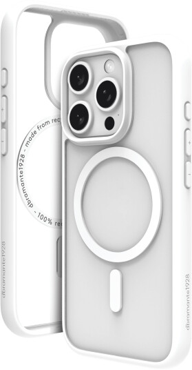 Dbramante Grenen MagSafe Mobildeksel for iPhone 16 Pro Max Hvit Resirkulert Plast