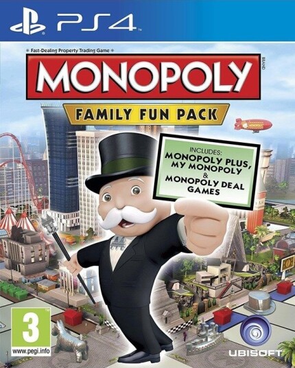 Monopoly: Family Fun Pack (PS4) Monopoly: Family Fun Pack (PS4)
