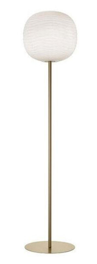 Foscarini Gem Gulvlampe Hvid/ Guld Foscarini Gem Gulvlampe Hvid/ Guld