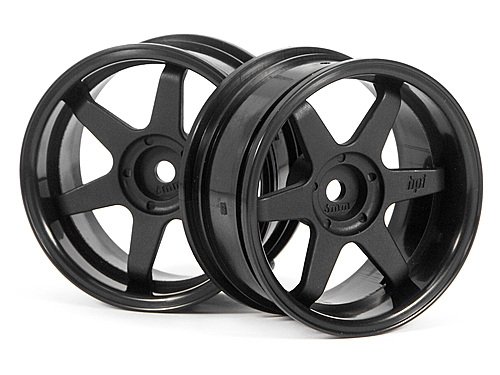 HPI-3846 TE37 Wheel 26mm Black