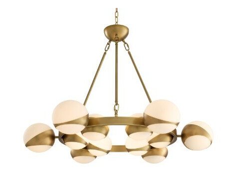 Piazetta taklampe antikk messing Piazetta taklampe antikk messing