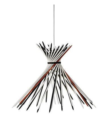 Ingo Maurer Pic-a-Stic Taklampe Hvit/ Sort Ingo Maurer Pic-a-Stic Taklampe Hvit/ Sort