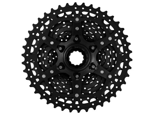 SunRace MS3 10-Delt Kassett11-42T, 448gr, Sort, Shimano kompatibe