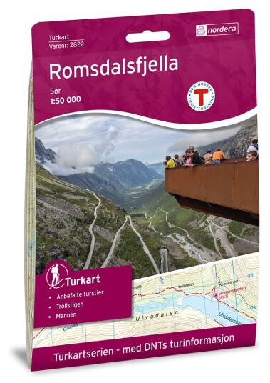 Ugland IT Nordeca Romsdalsfjella Sør 1:50 000 Turkart Ugland IT Nordeca Romsdalsfjella Sør 1:50 000 Turkart
